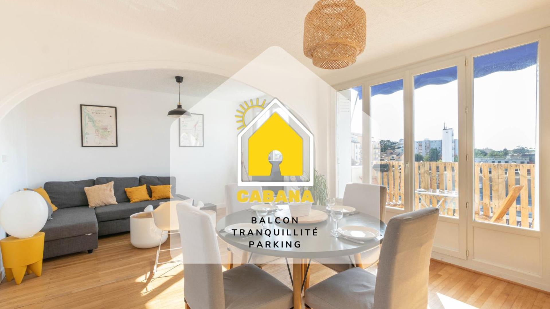 Cabana & Grand Appartement Cosy - Parking & Balcon Villefranche-sur-Saône Exterior foto